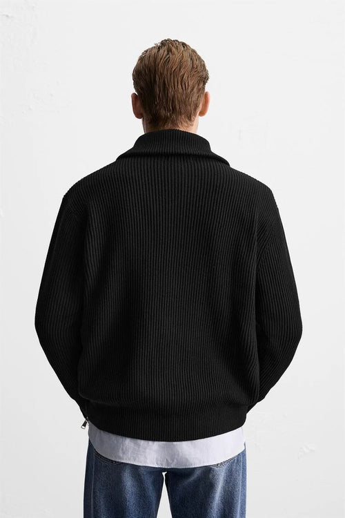 Viraler Double Zip Knit