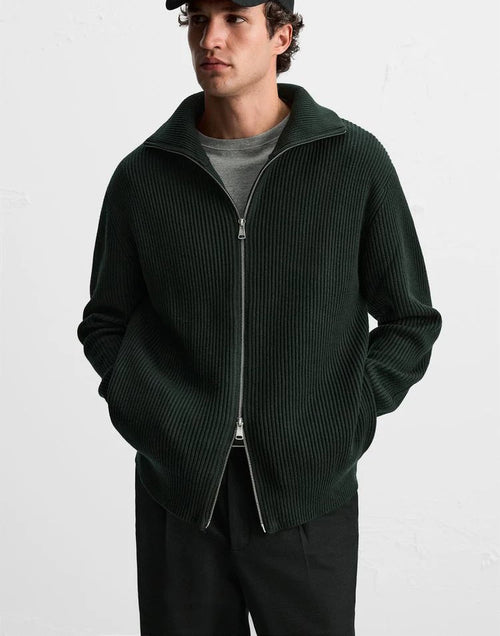 Viraler Double Zip Knit