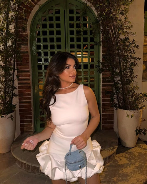 elegantes trendy Kleid