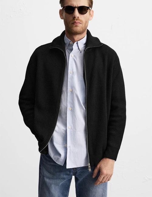 Viraler Double Zip Knit