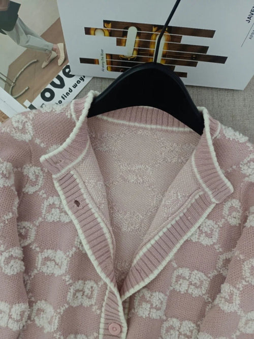 GG Cardigan Pink