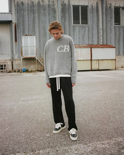 CB Sweater Schwarz-Grau