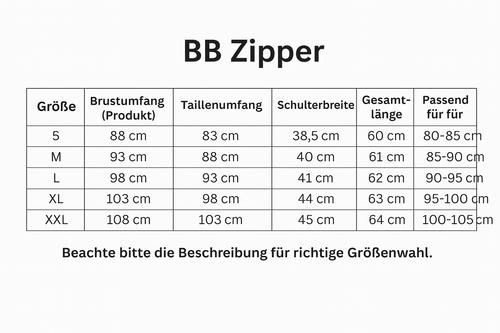 BB Zipper