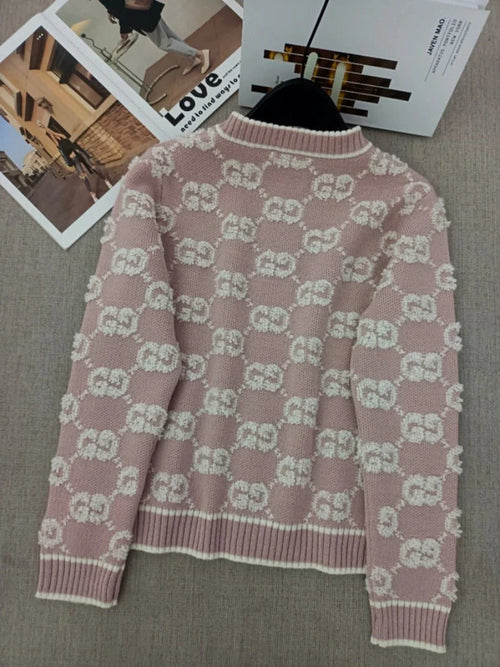GG Cardigan Pink