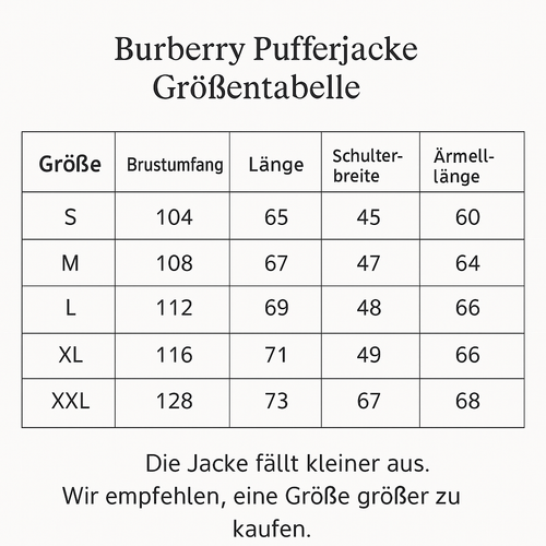 Burberry Puffer Jacket
